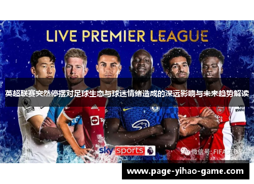 英超联赛突然停摆对足球生态与球迷情绪造成的深远影响与未来趋势解读 英超联赛突然停摆对足球生态与球迷情绪造成的深远影响与未来趋势解读
